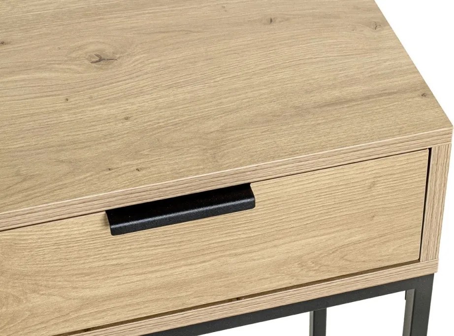 Odkladací/nočný stolík so zásuvkou Malmö, dub