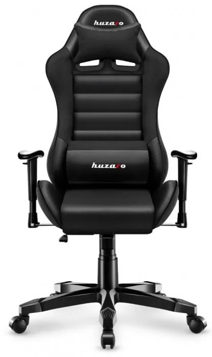 Ergonomické čierne herné kreslo pre teenegerov