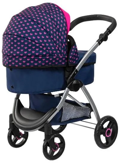 Bayer Design Kombinovaný kočík pre bábiky City Max (modrá)  (100378301)