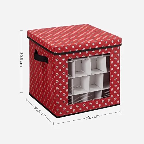 Box na vianočné ozdoby SONGMICS RFB029R01