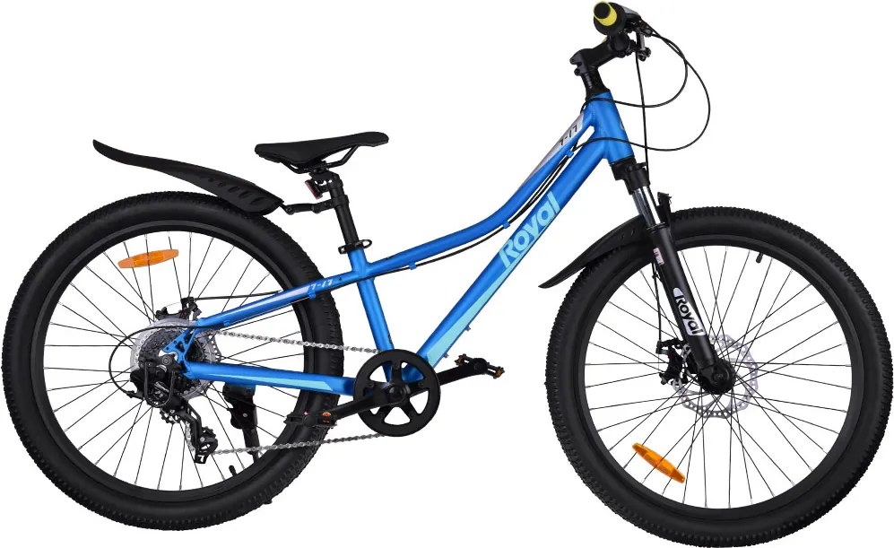 RoyalBaby bicykel 24 palcov Student Bicycle 7–17 pre deti a mládež RB24-37 modrý