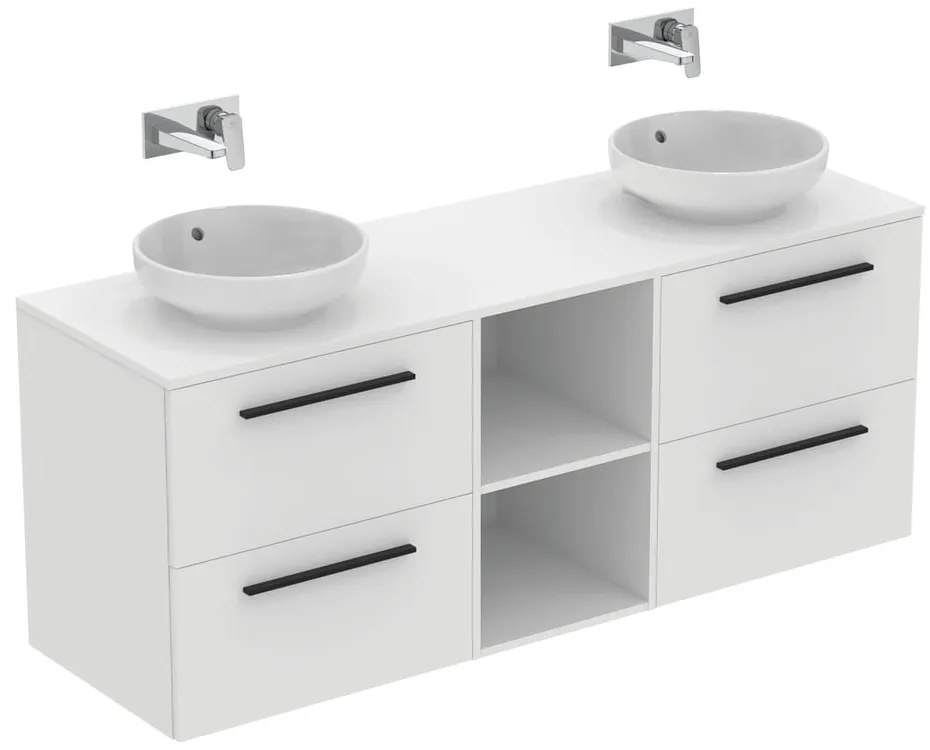 Biela závesná skrinka pod umývadlo 60x63 cm i.Life B – Ideal Standard