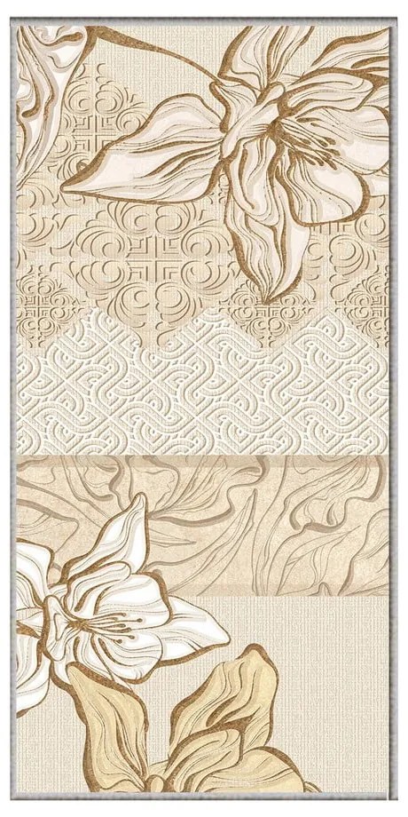 Béžový prateľný behúň 58x140 cm Sandy – Oyo Concept