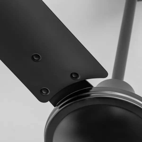 ZEVENTI - Stropný ventilátor TOFINO čierny