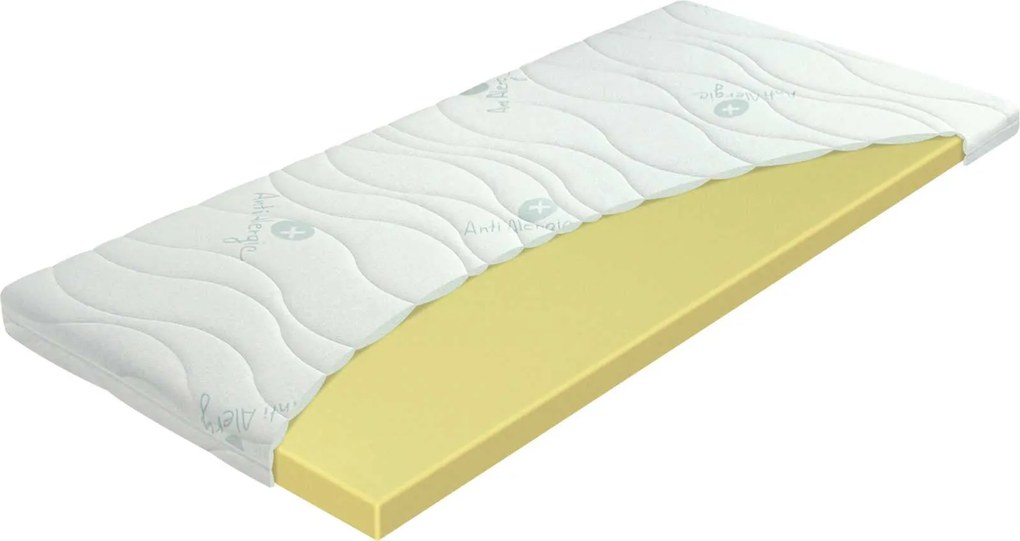 Vrchný Matrac Topper Lazy foam - 200 x 90 cm