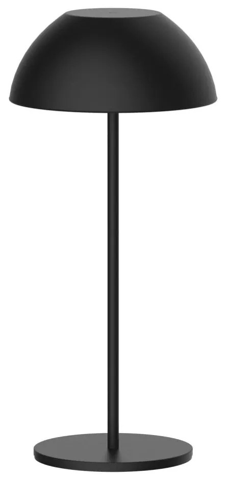 Polux LED Stmievateľná stolná lampa TANZANIA LED/1,8W/5V USB 1800 mAh IP44 čierna 329950