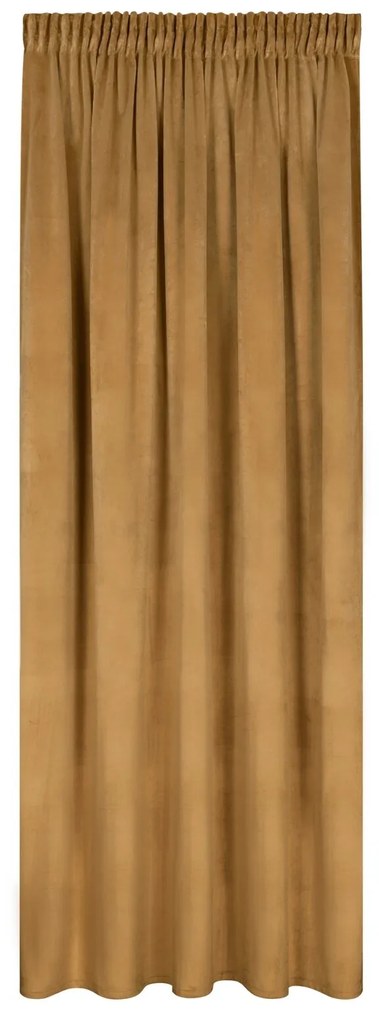 ZATEMŇOVACÍ ZÁVES NA PÁSKE MELANIE 140X270 CM MEDOVÁ