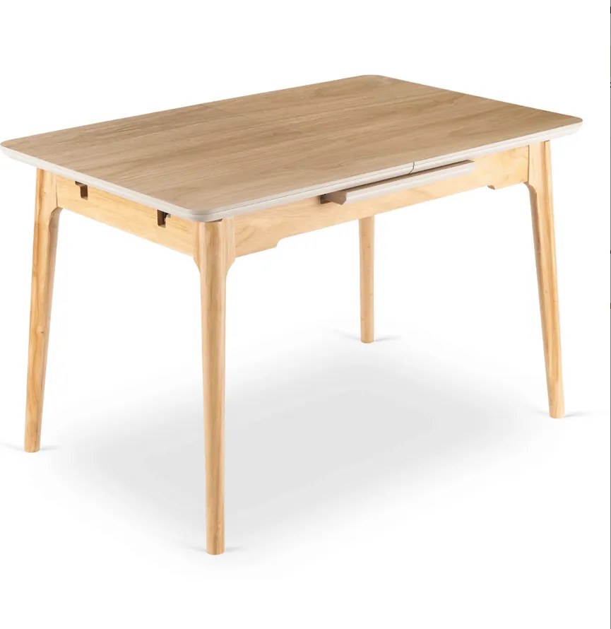 Keramický stôl ADAMO 138-178 cm dub