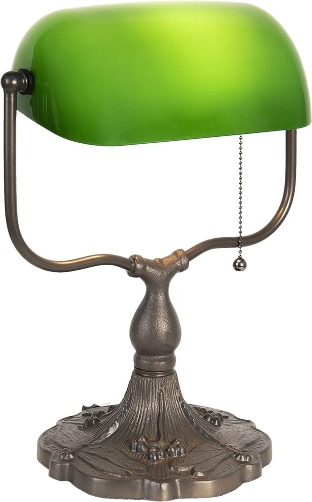 Zelená bankový lampa tiffany Velves - 27 * 20 * 36 cm 1x E27 / max 60W