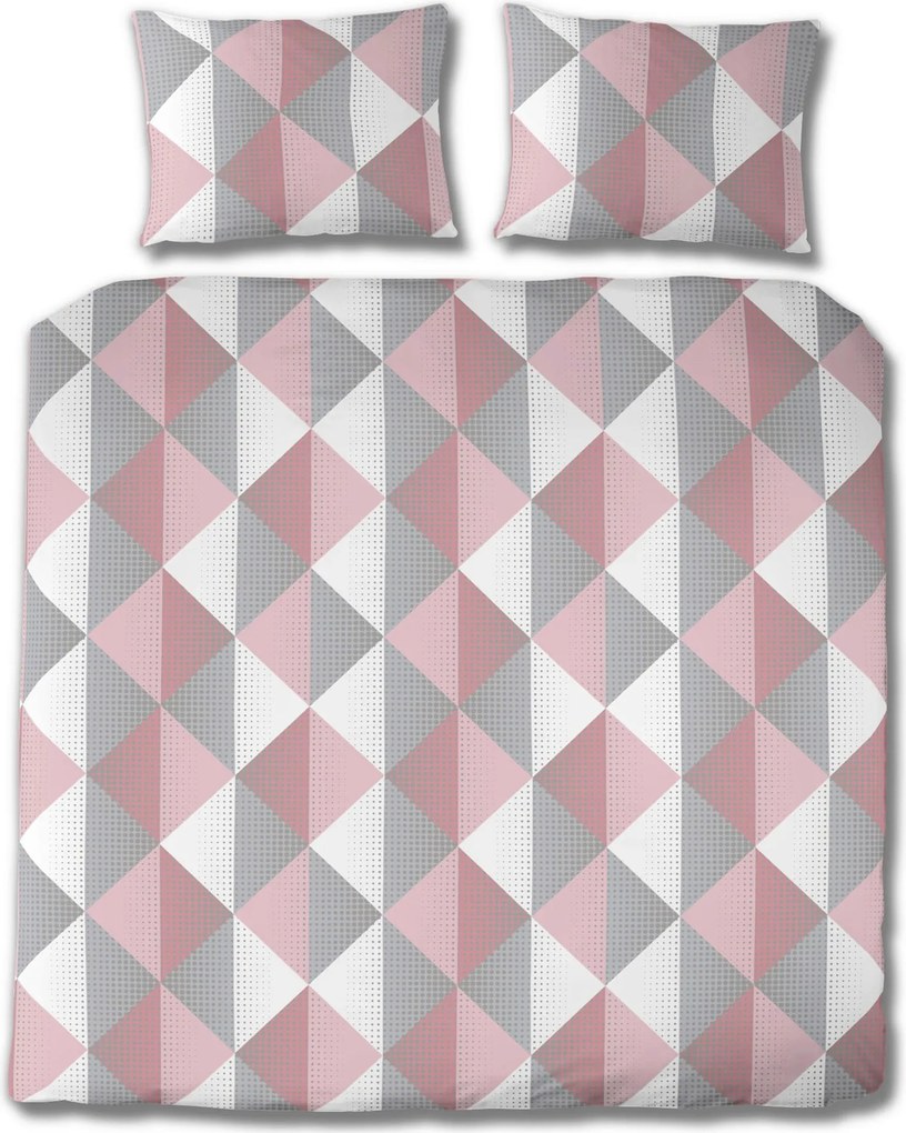 XXXLutz POSTEĽNÁ BIELIZEŇ, renforcé, svetlosivá, 200/200 cm Florella - Obliečky & plachty - 004388009002