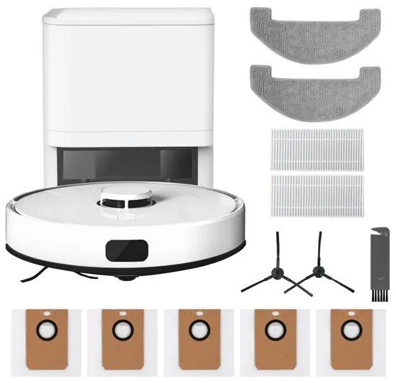 TESLA Electronics RoboStar - Inteligentný robotický vysávač 2v1 2600 mAh Wi-Fi biela