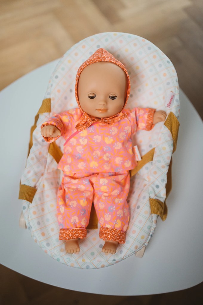 Baby Pomea - štýlové oblečko na bábiky Petit Pan - Petunia