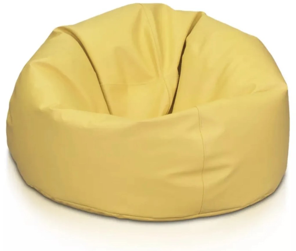 Sedací vak Sakwa L z ekokože – pohodlný, ľahko čistiteľný, elegantný vak pre deti aj dospelých Farba: E19 - Modrá