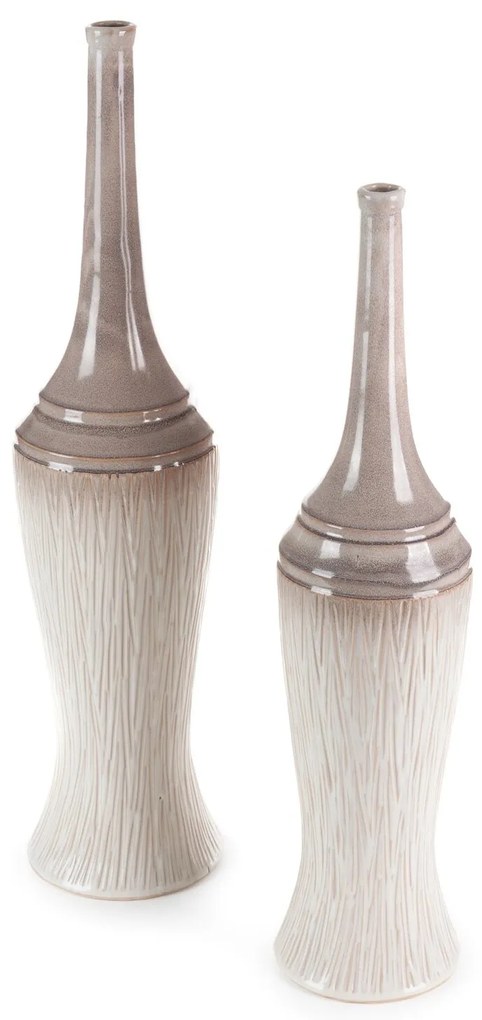 KERAMICKÁ VÁZA ROSINA (01) (fi) 16X66 CM VIACFAREBNÁ