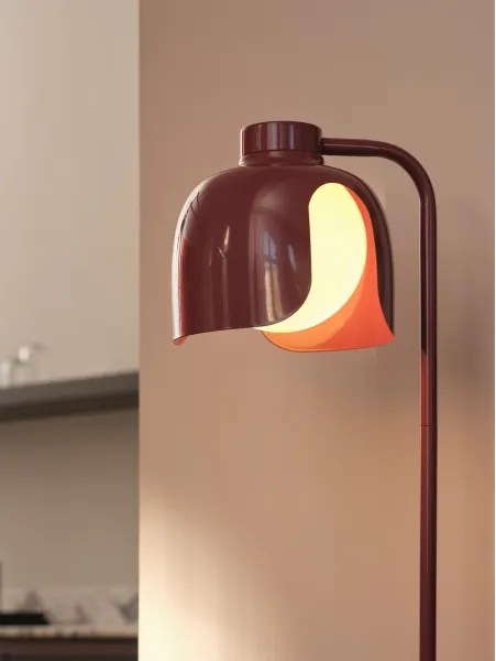 Osram - Stojacia lampa DECOR COROLLE 1xE27/15W/230V červená