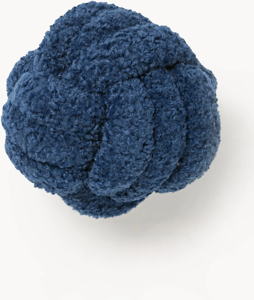 Plyšový uzlový vankúš Dotty