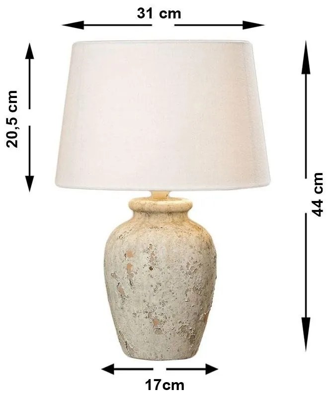 Lampa Luton 44 cm
