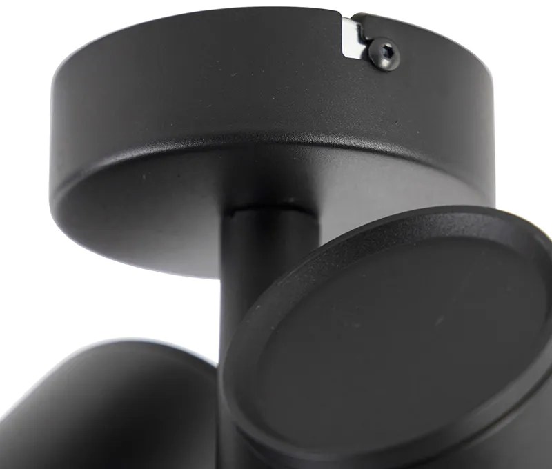 Inteligentné bodové svetlo čierne 2-žiarovkové vrátane Wifi GU10 - Scopio Honey