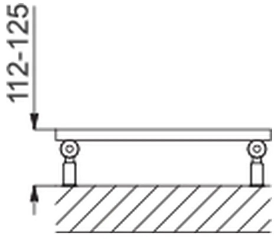 Cordivari Sandy - Radiátor 1715x600 mm, leštená nerez 3551440130260