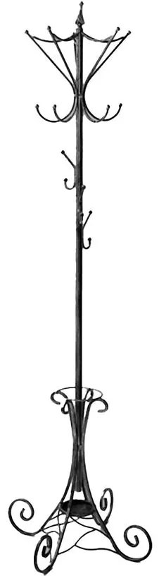 Stojanový vešiak čierny AWW-855B/C