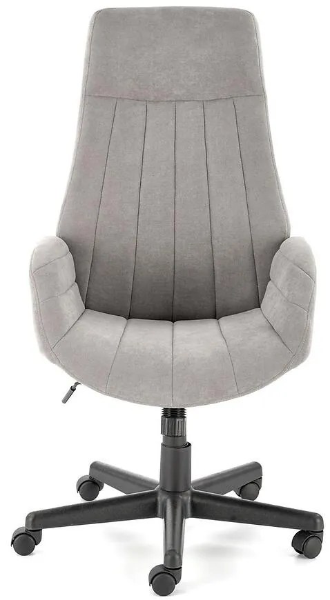 Otočné kreslo Harper sivá