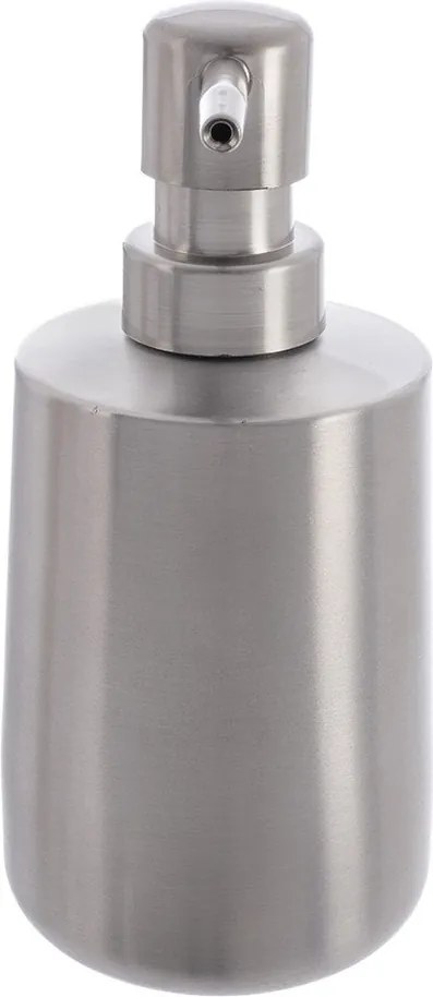 Dávkovač mydla z nehrdzavejúcej ocele v matne striebornej farbe 450 ml – Orion