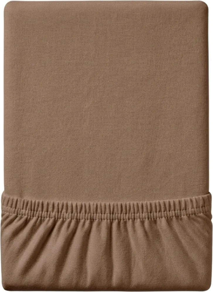 Jersey plachta EXCLUSIVE hnedé 90 x 200 cm