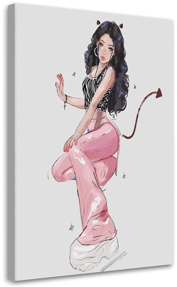 Gario Obraz na plátne Žena s chvostom - Vivian Lihonde Rozmery: 40 x 60 cm