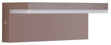 Brilagi - vonkajšie nástenné LED svietidlo TESSI LED/10W/230V hnedé IP54
