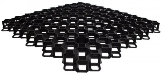 Bestent Zatrávňovacia dlažba plastová 60x60x4cm Black MULTI GRID