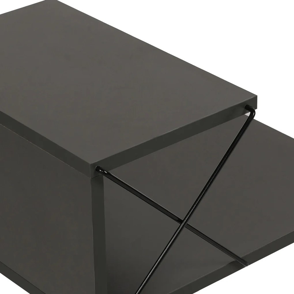 Nočný stolík Cross Anthracite
