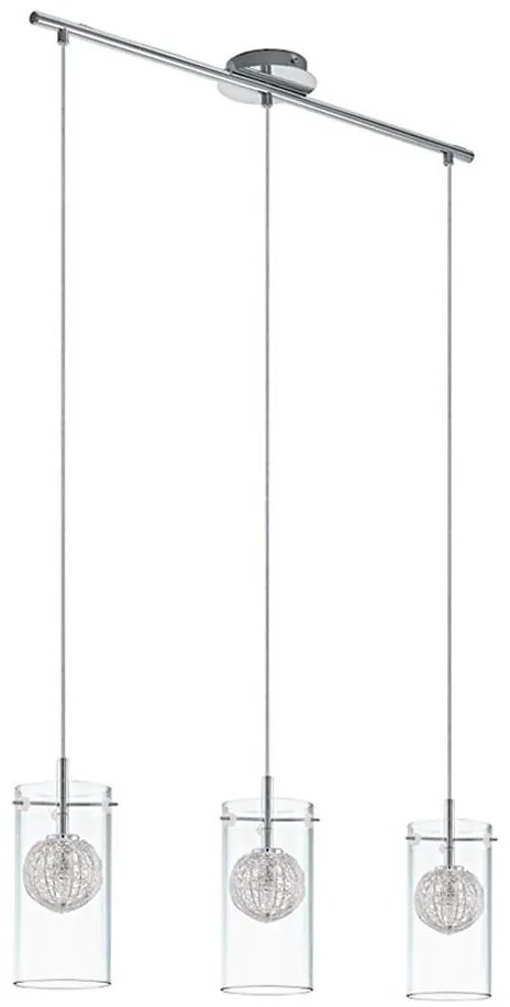 Eglo 93113 - Luster LAMAS 3xG9/33W/230V