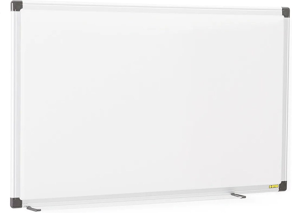Biela magnetická tabuľa Betty s hliníkovým rámom, 600x450 mm