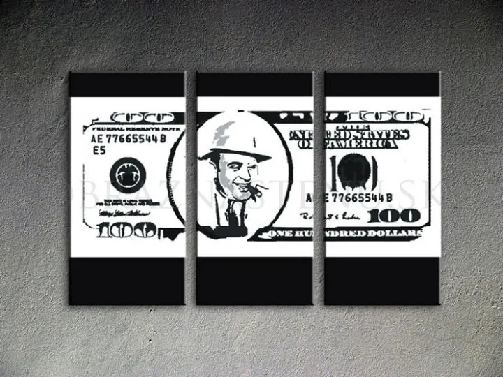 Ručne maľovaný POP Art obraz AL CAPONE | rôzne rozmery