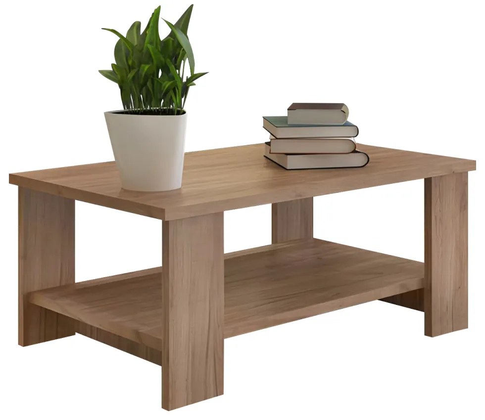 Kondela Konferenčný stolík, dub craft dunkel, BERNARDO