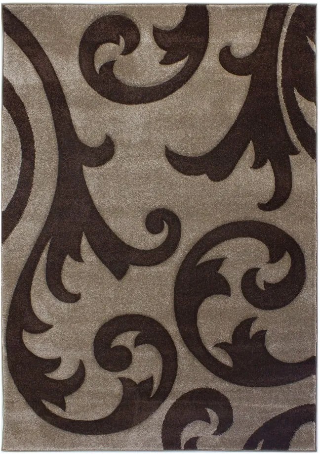 Béžovo-hnedý koberec Flair Rugs Elude Beige Brown, 80 × 150 cm