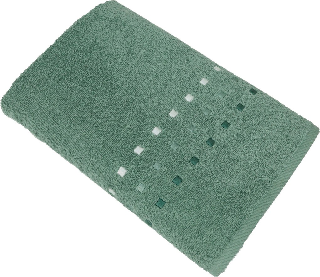 XXXLutz UTERÁK, 70/140 cm, tmavozelená Esposa - Kúpeľňový textil - 004893003331