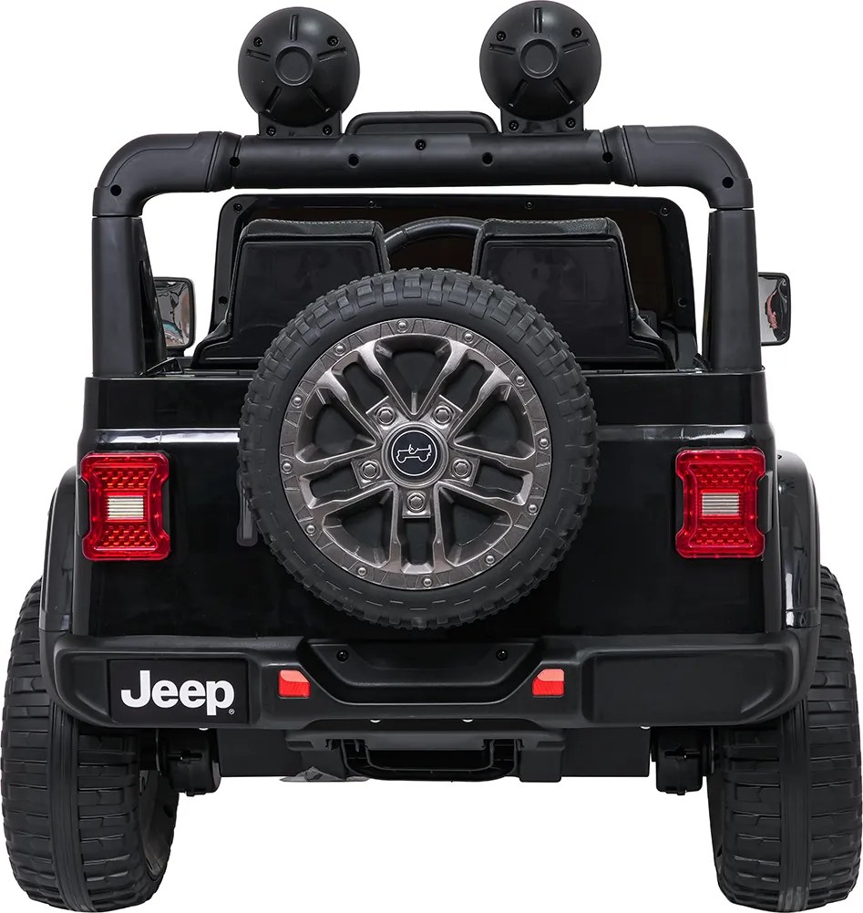 Ramiz Jeep Wrangler Rubicon LIFT elektrické autíčko pre deti čierne