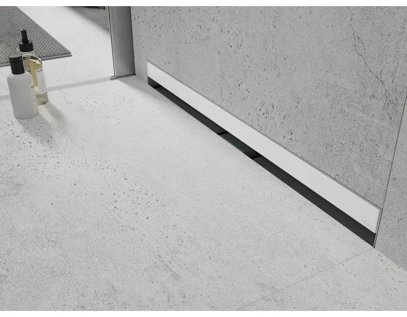 Mexen Flat Wall, sprchový žľab na stenu 2v1, 70 cm, biela, 1230070