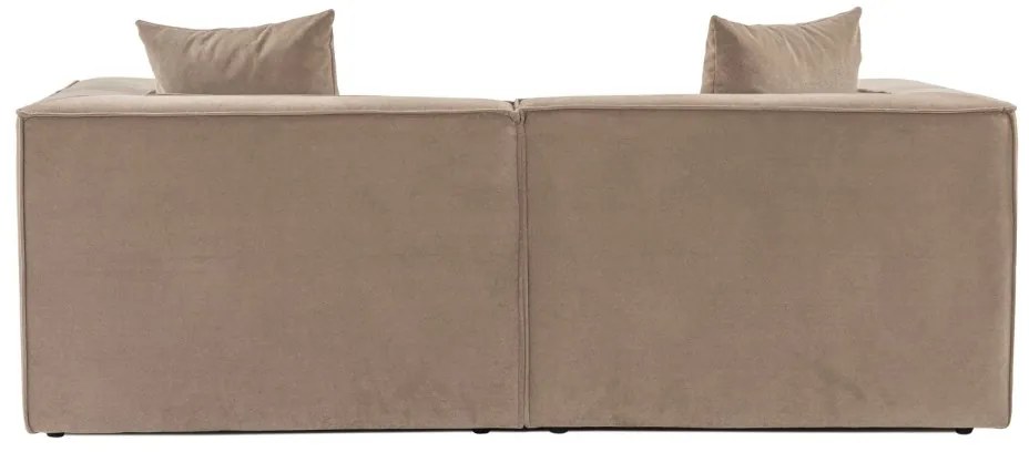 Dvoumístná pohovka Sora 220 cm cappucino