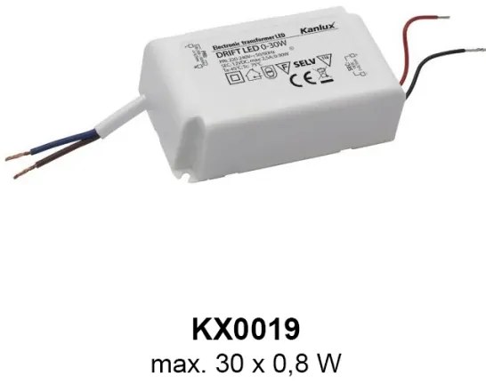 Kanlux 23100 - LED orientačné svietidlo SOLA LED/0,8W/12V