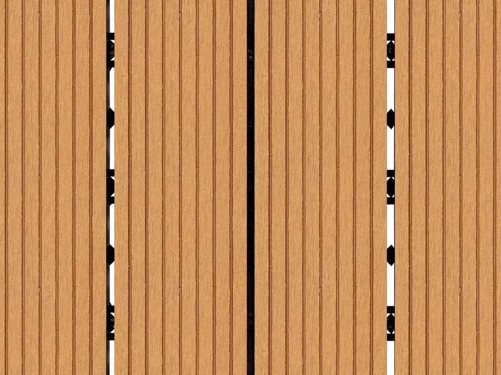 WPC dlaždica LEGI BASE 30 x 30 cm, teak