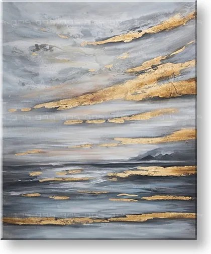 Maľovaný obraz na stenu OBLOHA 90x110 cm