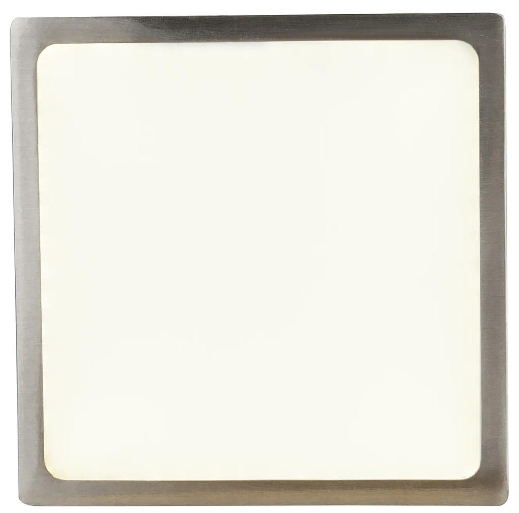 GLOBO LED stropné prisadené svietidlo VITOS, stmievateľné, denná biela, 14,5x14,5cm, hranaté
