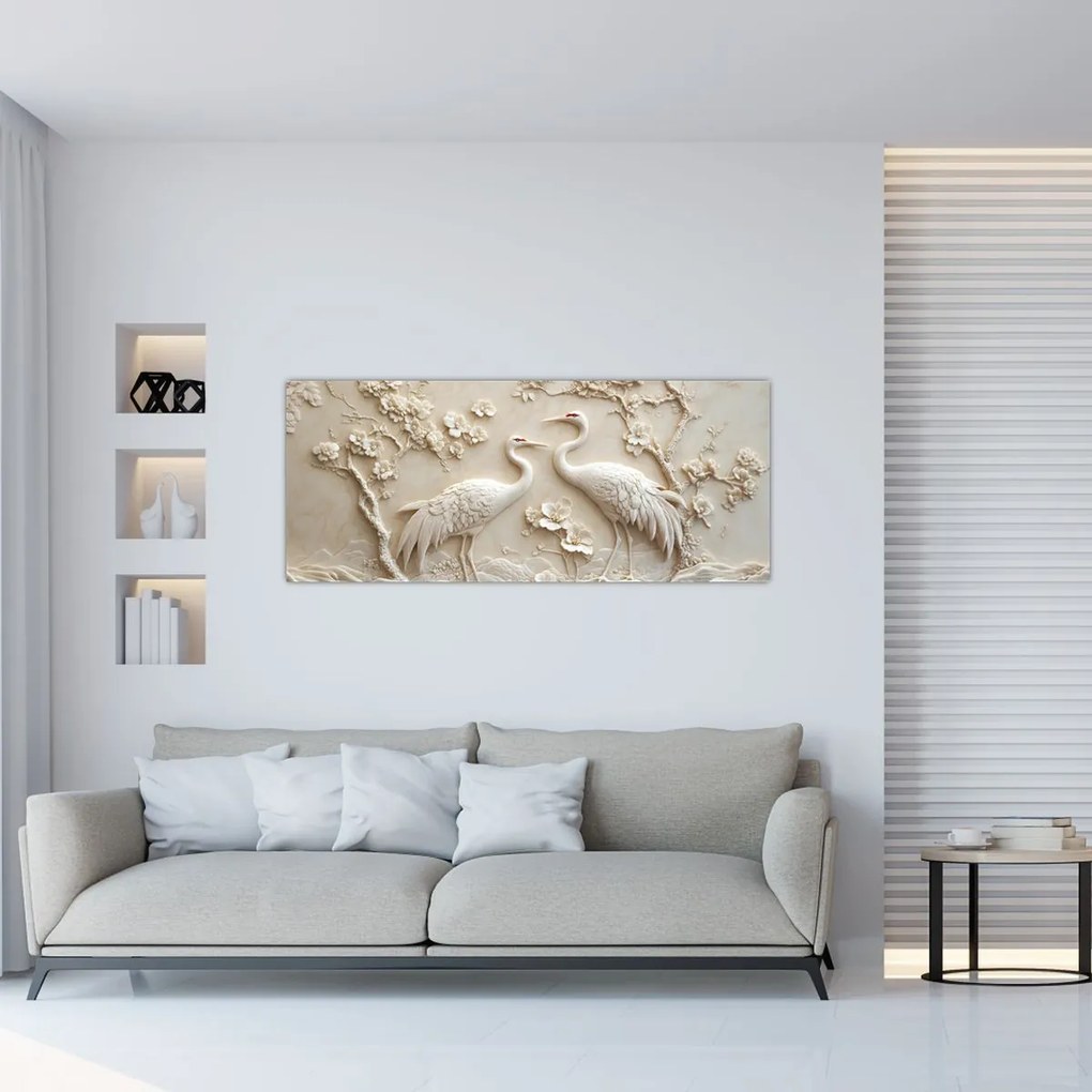 Obraz - Čínsky vzor (120x50 cm)