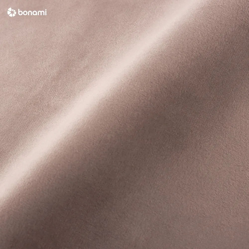 Hnedobéžová zamatová pohovka 230 cm Magic - Scandic