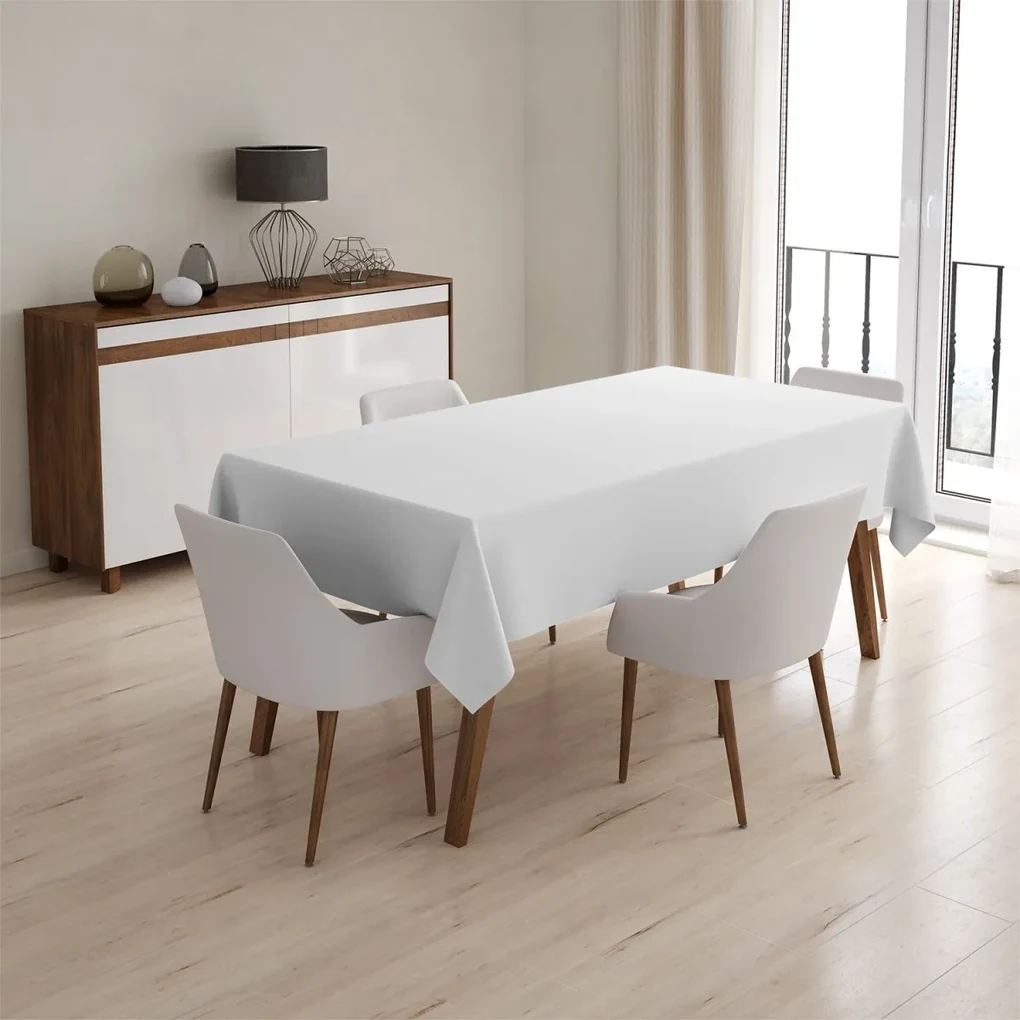Sablio Obrus Biela - 130x130 cm