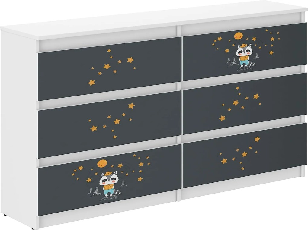 Wooden Toys Detská komoda R-140 BORSUK