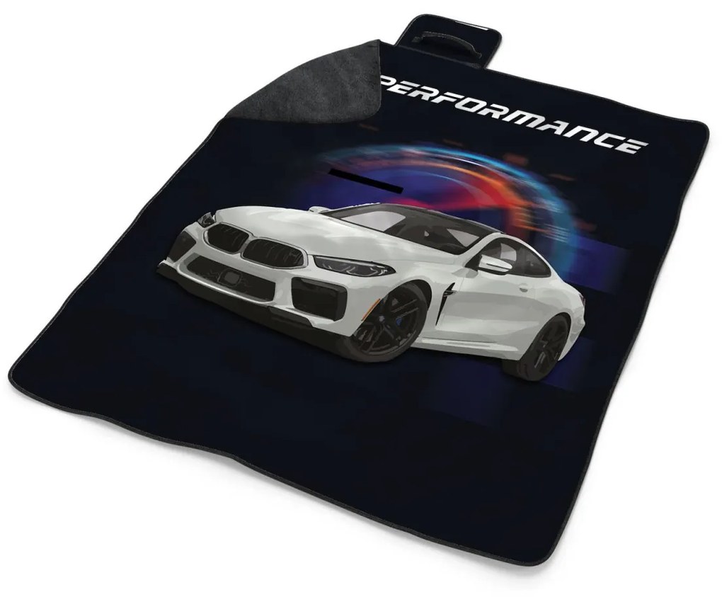 Sablio Plážová deka MPERFORMANCE Tachometer: 200x140 cm