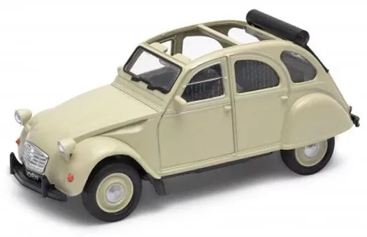 Welly Kovové autíčko Citroën 2CV Convertible - 1:34